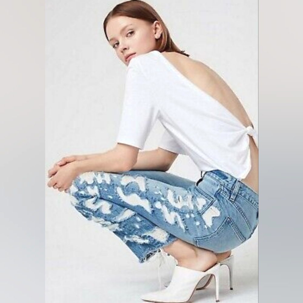 3x1 W3 Higher Ground Boyfriend Crop Dosa Denim Jeans